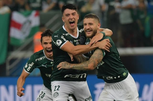 Zé Rafael e Piquerez - Palmeiras x Athletico-PR