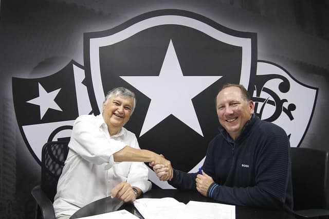 Durcesio Mello e John Textor - Botafogo