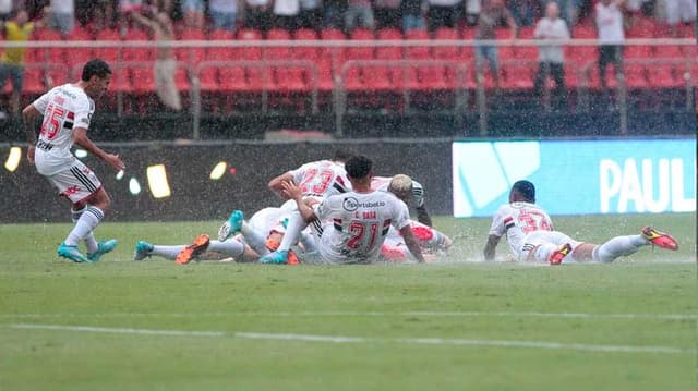 São Paulo x Corinthians - Comemoração SPFC