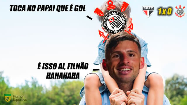 Meme: São Paulo 1 x 0 Corinthians