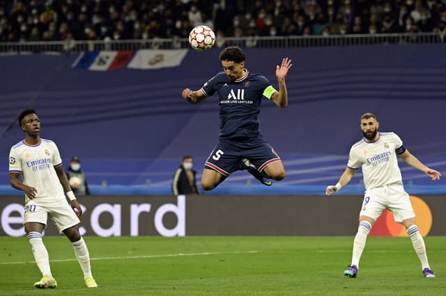 Real Madrid x PSG - Marquinhos