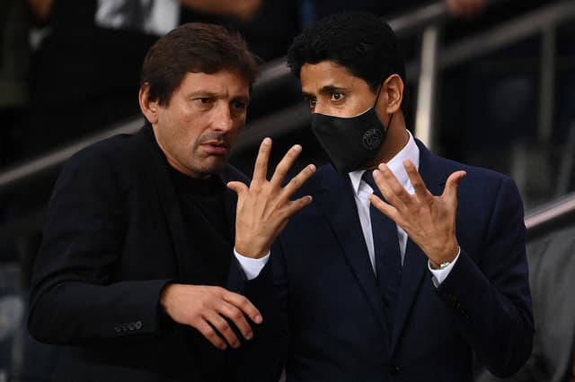 Leonardo e Nasser Al-Khelaïfi - PSG