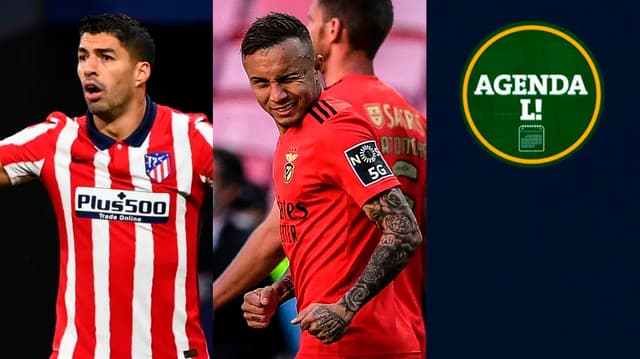 Agenda Lance! Atletico de Madrid e Benfica