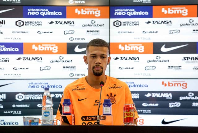 Entrevista Coletiva João Victor - Corinthians