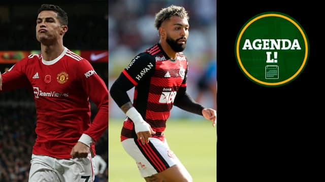 Agenda Lance! Manchester United e Flamengo