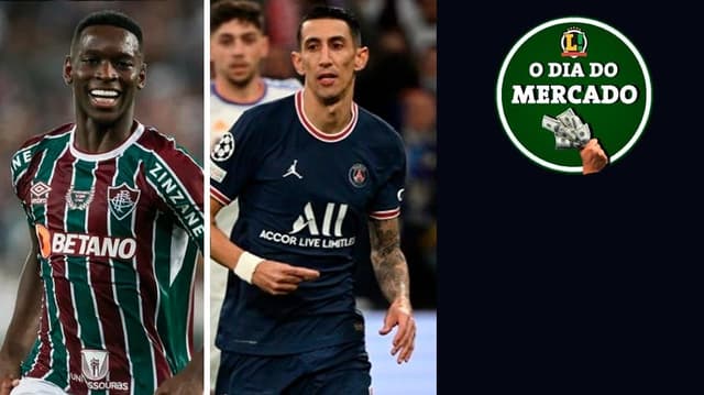 Luiz Henrique (Fluminense) e Di María