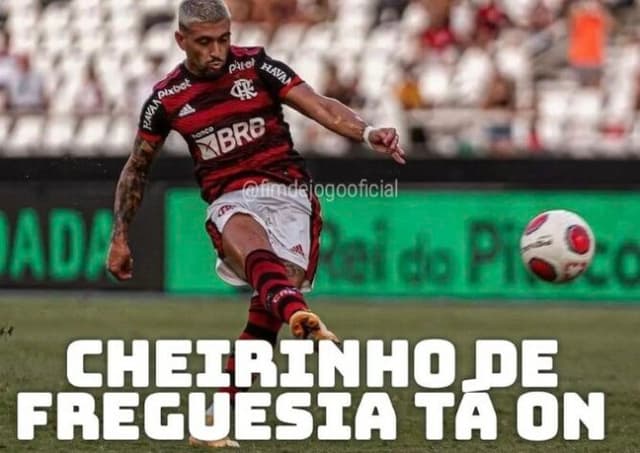 Meme: Arrascaeta (Flamengo x Vasco)