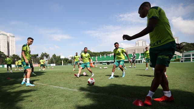 Palmeiras treino Academia de Futebol