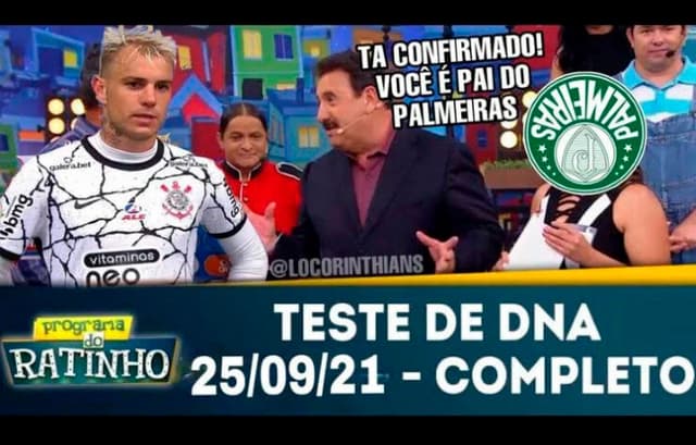 Meme: Palmeiras x Corinthians