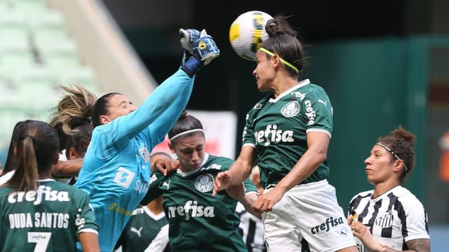 Palmeiras x Santos - Feminino