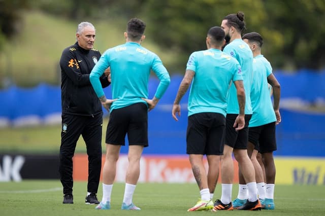 Seleção Brasileira - Treino do dia 21/03/2022