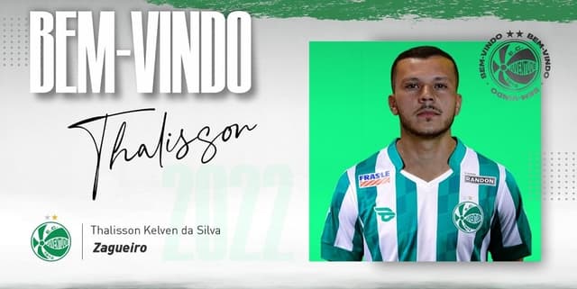 Thalisson anunciado pelo Juventude