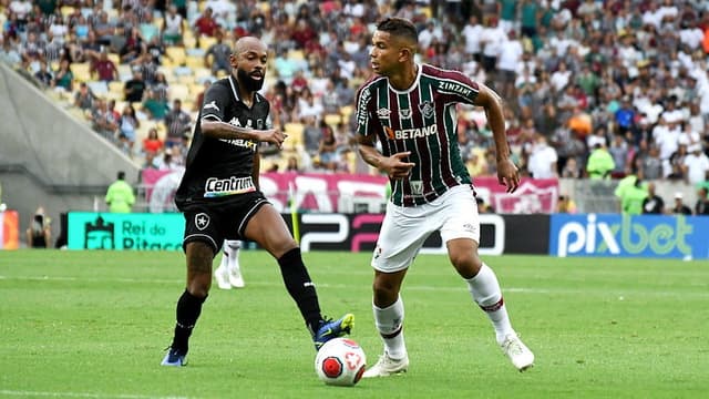 Fluminense x Botafogo Chay e David Braz