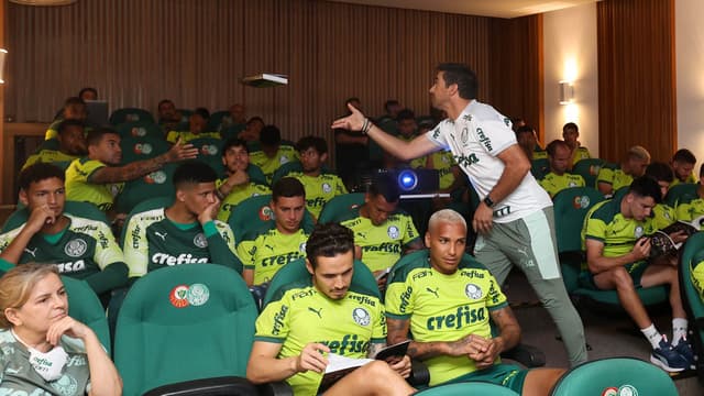 Abel Ferreira treino Palmeiras