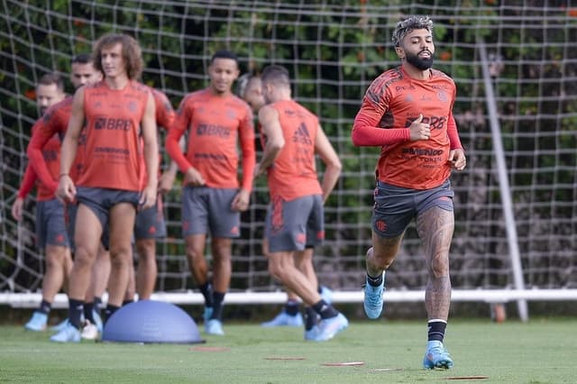 Flamengo - Treino em Lima