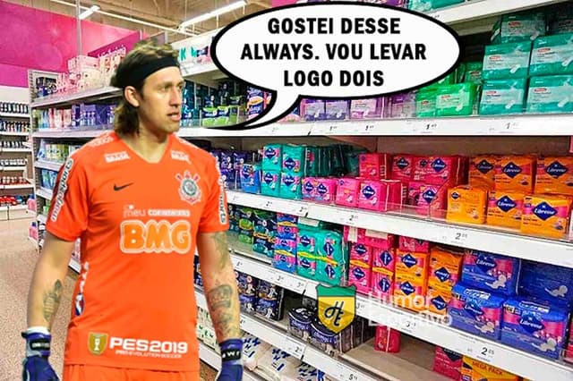 Meme: Always Ready 2 x 0 Corinthians