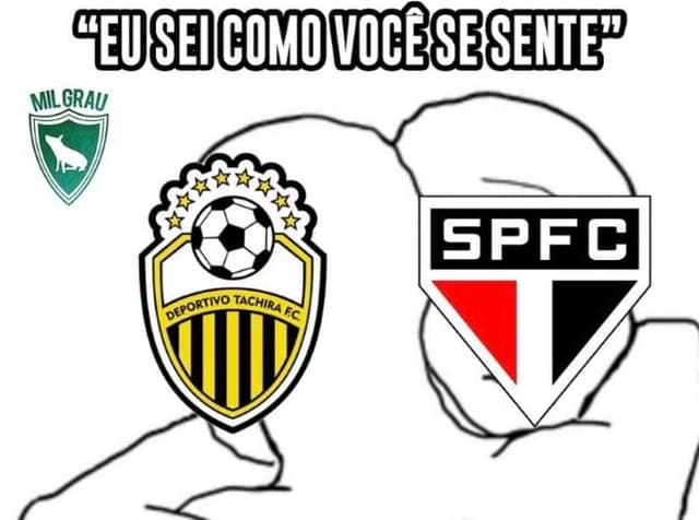 Meme: Deportivo Táchira 0 x 4 Palmeiras