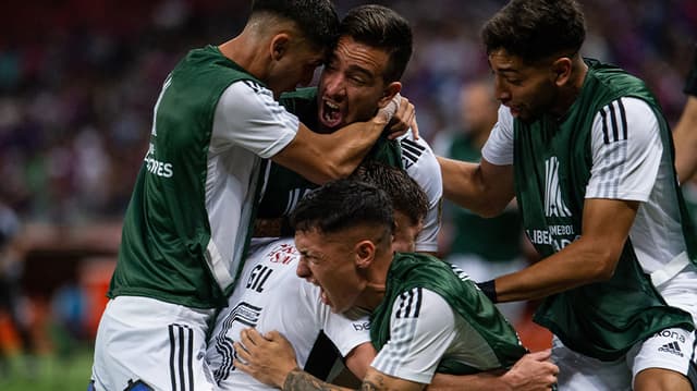 Fortaleza x Colo-Colo - Comemoração Colo-Colo