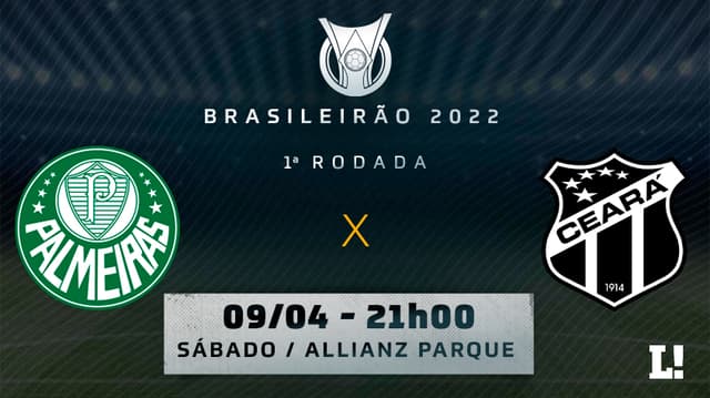 Jogo da Rodada - Palmeiras x Ceará