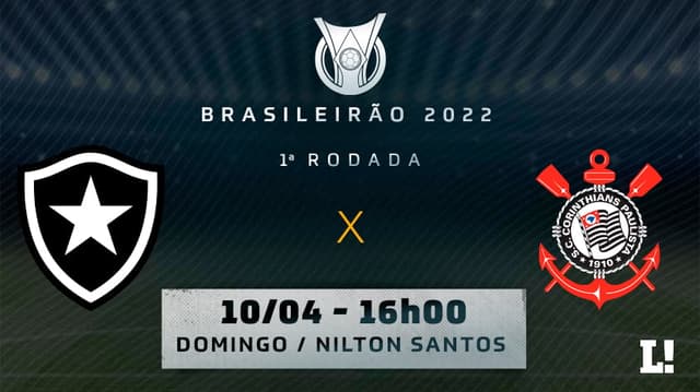 Jogo da Rodada - Botafogo x Corinthians