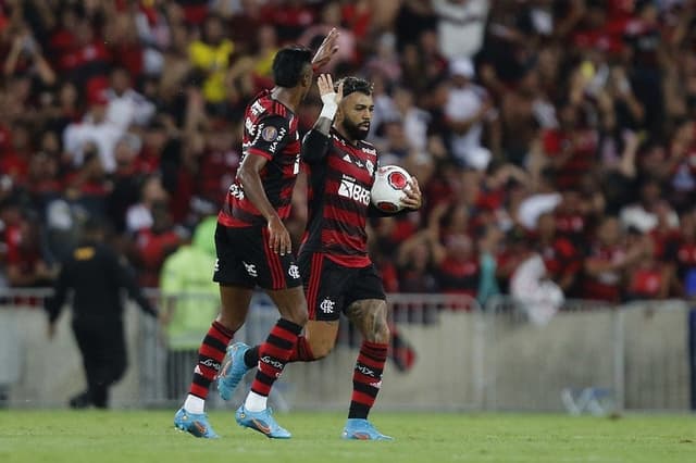 Bruno Henrique e Gabigol