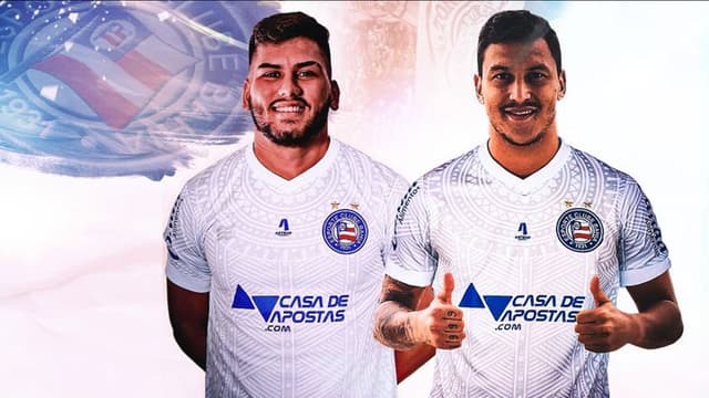 Zé Vitor e Warley no Bahia