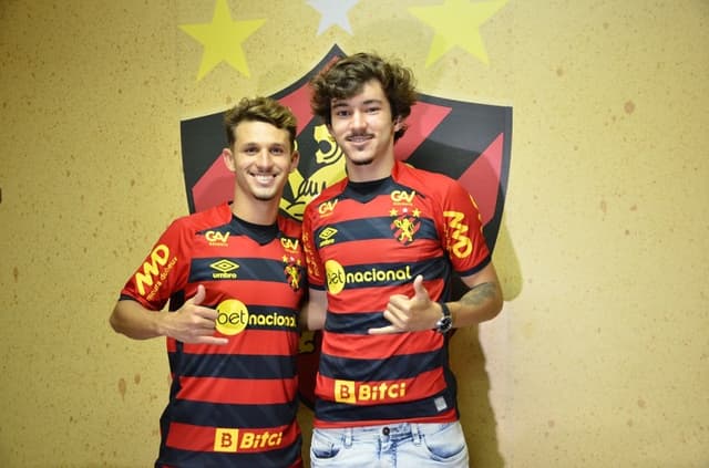 Juan Xavier e João Victor no Sport