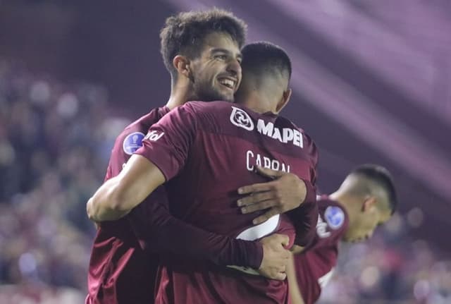 Lanús x Barcelona de Guayaquil - Comemoração