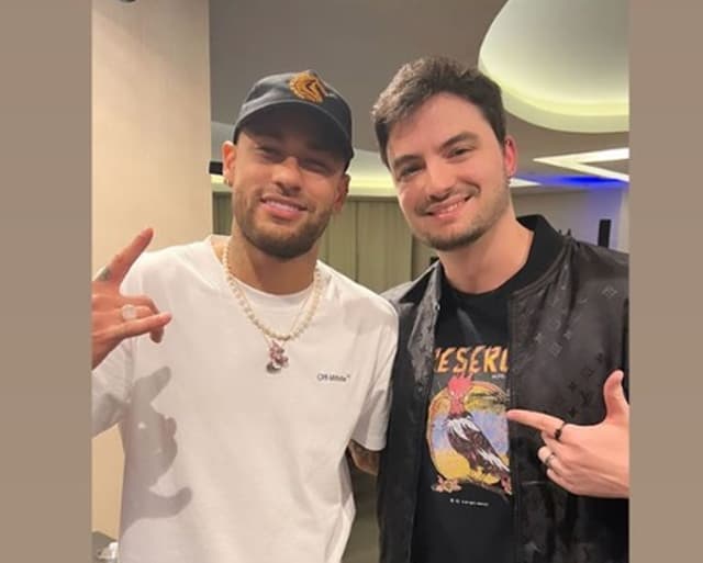 Neymar e Felipe Neto