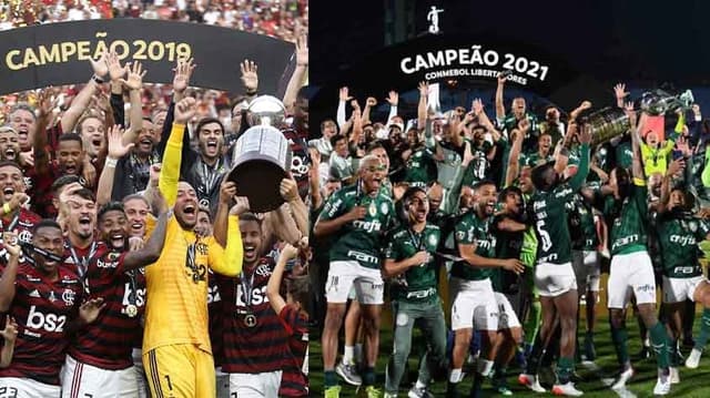 Flamengo e Palmeiras