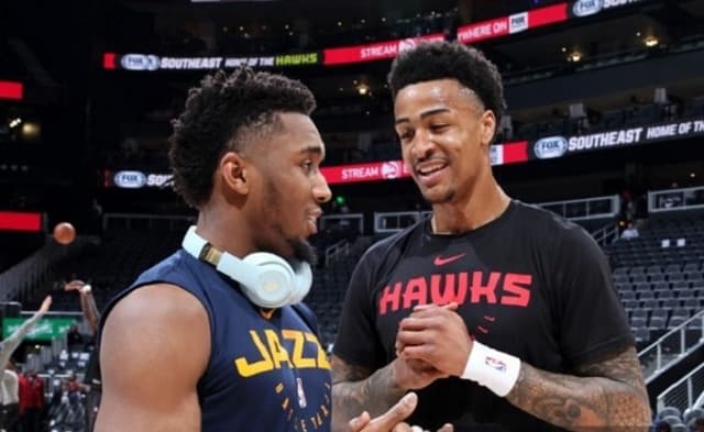 Donovan Mitchell e John Collins