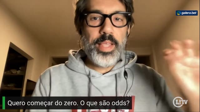 Guffo explicando o conceito de "Odds" no mundo de apostas esportivas