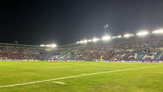 Torcida de Junior Barranquilla e Unión Magdalena