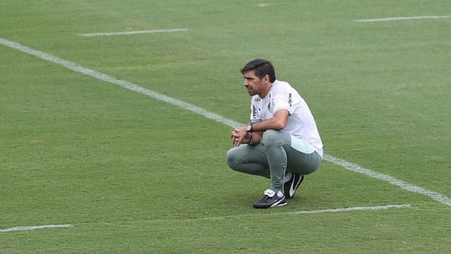 Abel Ferreira - Treino Palmeiras