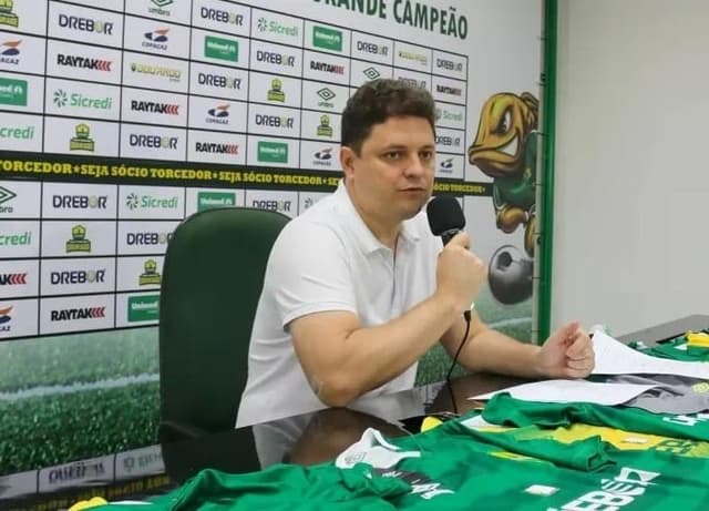 Cristiano Dresch, vice-presidente do Cuiabá