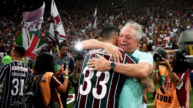 Abel Braga e Nino - Fluminense