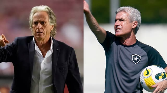 Jorge Jesus e Luis Castro