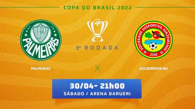 Nota Ficha - Palmeiras x Juazeirense-BA