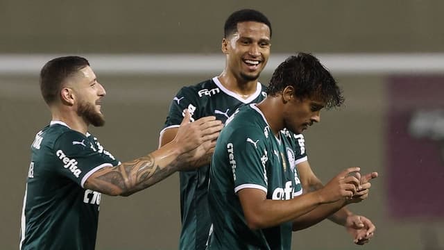 Palmeiras x Juazeirense - Comemoração Palmeiras