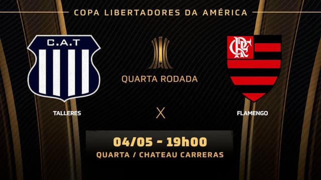 Apresentação Talleres x Flamengo