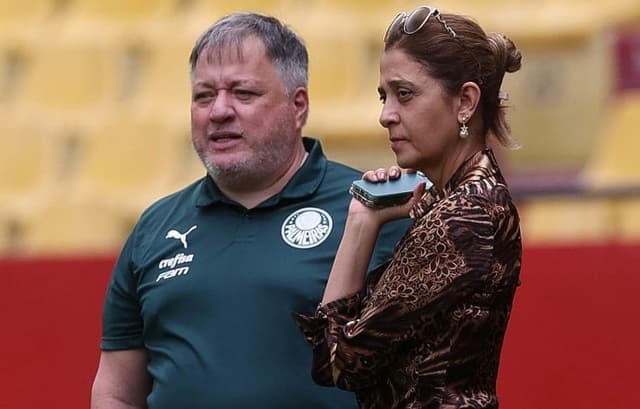 Anderson Barros e Leila Pereira - Palmeiras