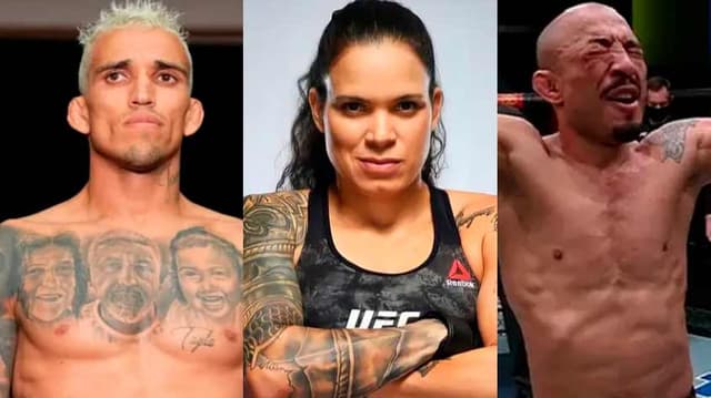 Charles do Bronx, Amanda Nunes e José Aldo