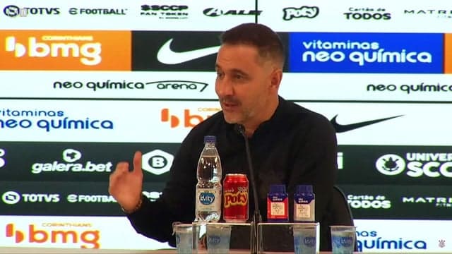 Vítor Pereira - Entrevsita Coletiva - Corinthians 2 x 0 Portuguesa-RJ - Copa do Brasil 2022