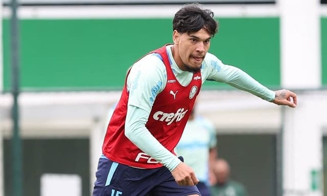 Gustavo Gómez - Treino Palmeiras