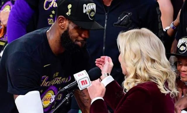 LeBron James Jeannie Buss