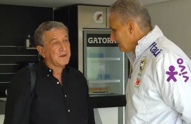 Carlos Alberto Parreira e Tite - Seleção Brasileira