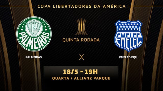 Palmeiras x Emelec-EQU