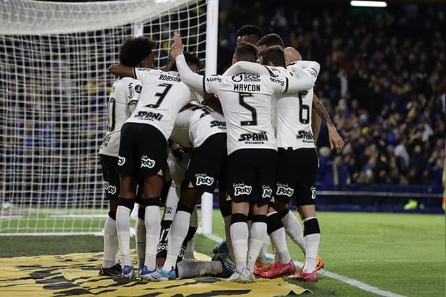 Boca Juniors x Corinthians - Comemoração Corinthians