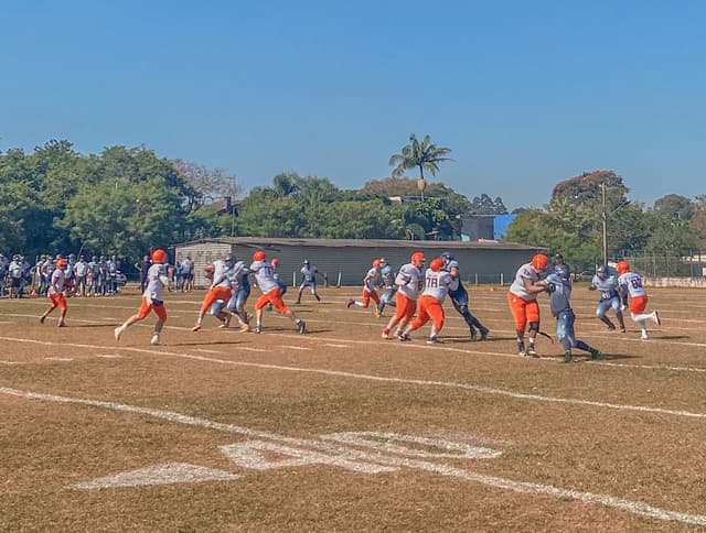 Vitória manteve a invencibilidade do Guarulhos Rhynos na competição