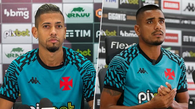 Weverton e Leo Matos